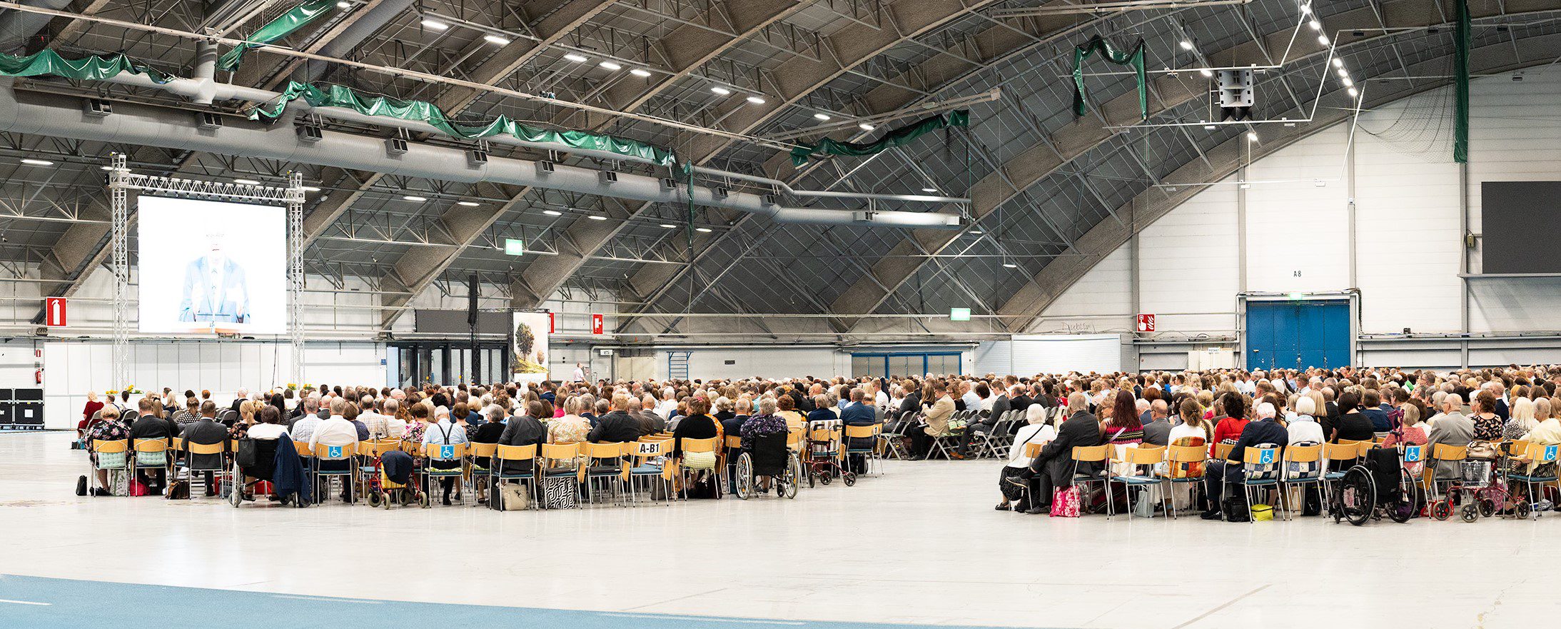 Viikonlopun aluekonventti (16.–18.6.) keräsi Tampereen Messu- ja Urheilukeskukseen tuhansia henkilöitä päivittäin.