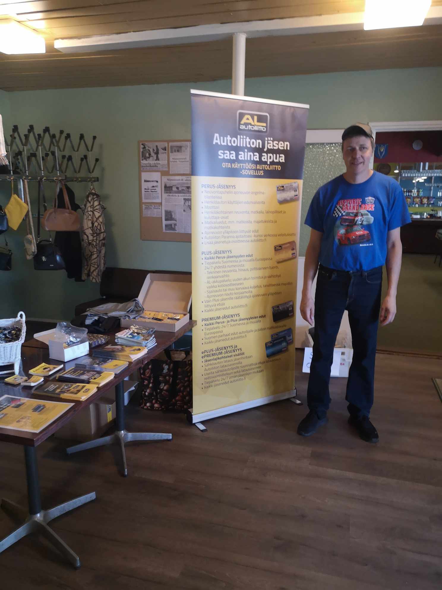 Timo Mattila toivoo, että toimintaan löytyisi mukaan lisää innokkaita jäseniä.