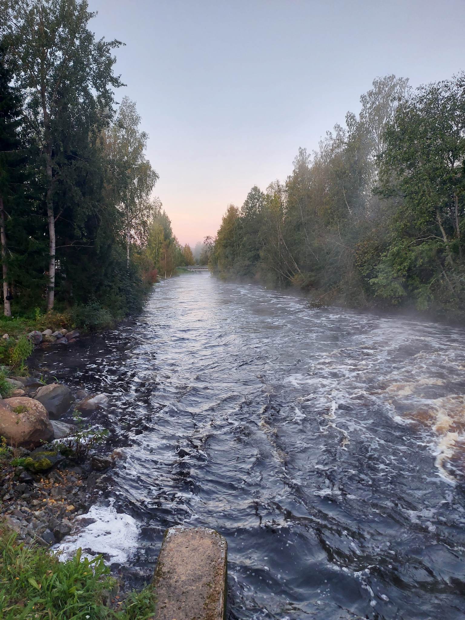 Virtaamat Pohjalaismaakuntien joissa ovat vaihdelleet elo-syyskuussa ja vesien pinnat ovat nyt tavanomaista korkeammalla.