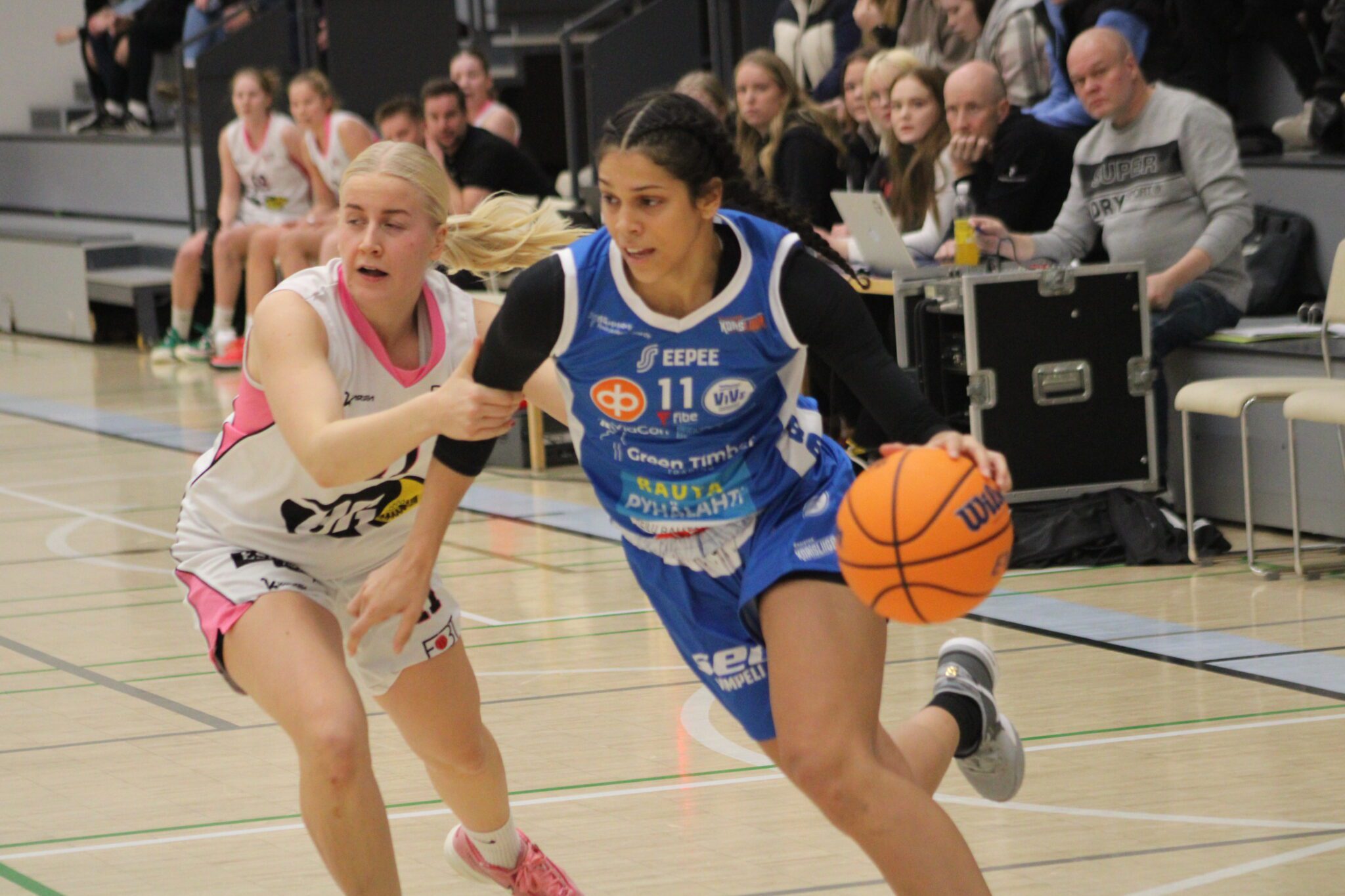 Vedon Lasha Petree oli kentän pistekuningatar.