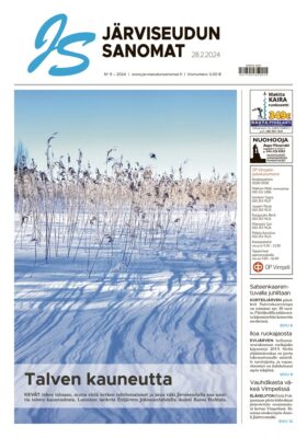 Viikon 9 Järviseudun Sanomat ilmestyy 28.2.2024 ja on digissä luettavissa jo 27.2.