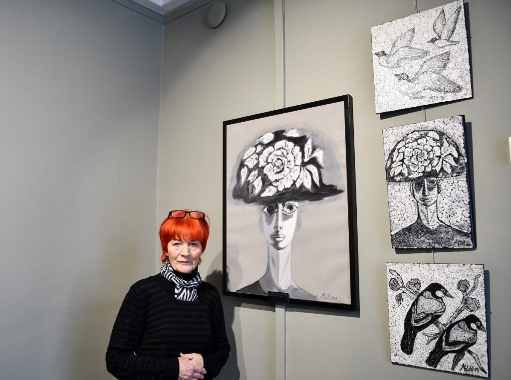 Maija-Liisa Harju on ollut mukana Alajärven kuvataideyhdistyksessä sen perustamisesta saakka eli vuodesta 1980.