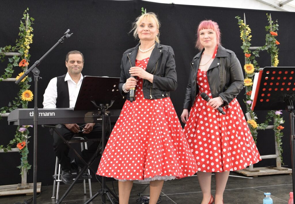Tilaisuuden musiikista vastasi alajärveläisen kulttuuriyhdistys Sipsetin Marko Penninkangas, Tarja Kultavuori ja Arja Tikkanen. Yhtye esitti suomalaisia kansanalauluja ja tauon jälkeen vaihtuivat asut ja musiikkityyli menevämpään rockiskelmään.