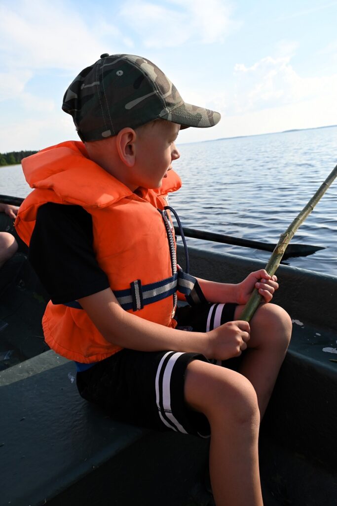 Onkiminen on mukava kesäharrastus.