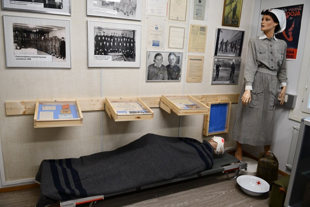 Lotilla oli merkittävä rooli väestönsuojelutoiminnassa.