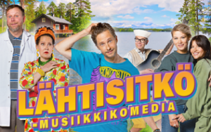 Jani Karvinen, Vuokko Hovatta, Heikki Ranta, Ville Pusa, Aino Sirje ja Sofia Arasola ovat Lähtisitkö-näytelmän päärooleissa.