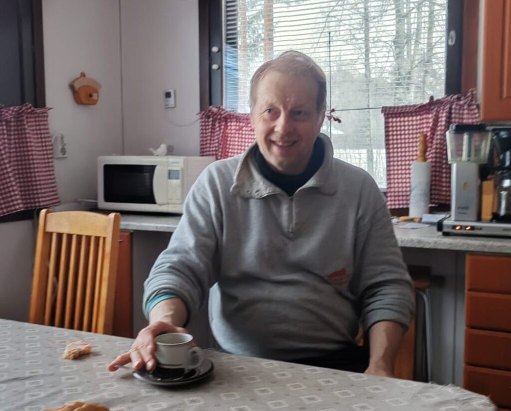 Jorma Eilosen perhe on tehnyt työtä turkistarhalla 55 vuoden ajan. Kuva Eilosen albumista.