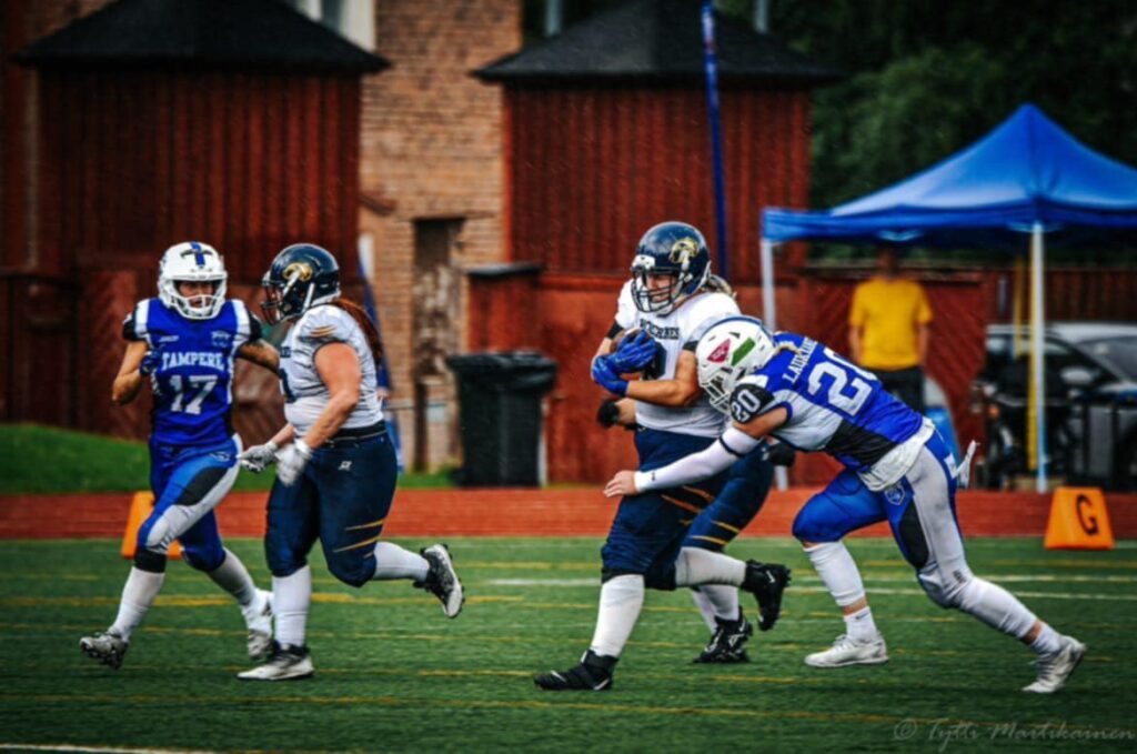 Wolverines otti kaudella 2024 Vaahteraliigan pronssia. Kuva: Tytti Martikainen.