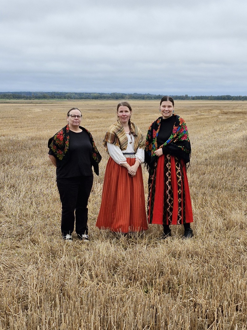 Kuva 3 kruunuhäät hanketyöntekijät