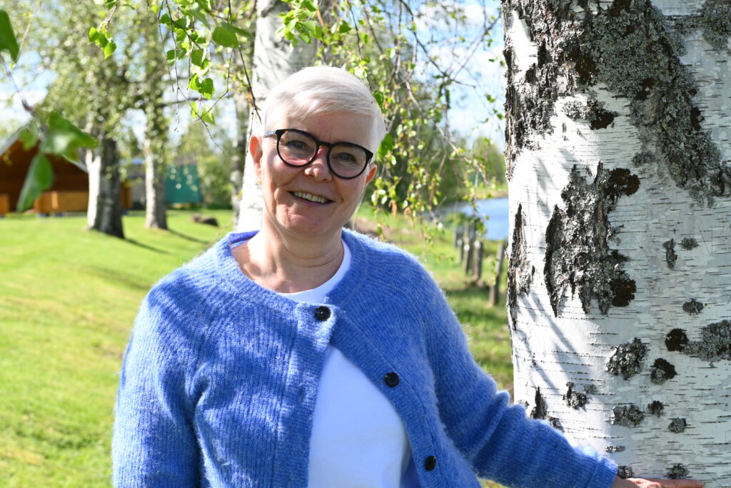 Anita Raitala on uuden edessä odottavin, mutta samalla haikein tunnelmin.