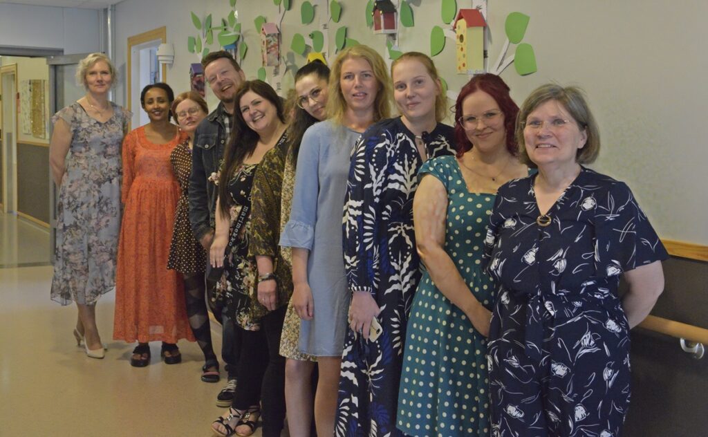 Henkilökunnalla oli hymy herkässä. –Hyvät, onnistuneet juhlat!