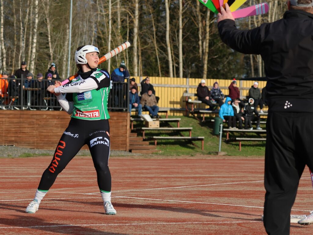 Alexandra Scheweleff auttoi hyvällä esityksellään kaatamaan Pallokerhon. Kuva: Rami Kaunisto.