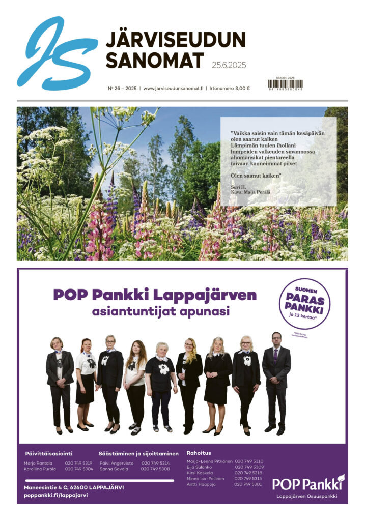 Viikon 26 digilehti ilmestyy jo tänään kello 16!