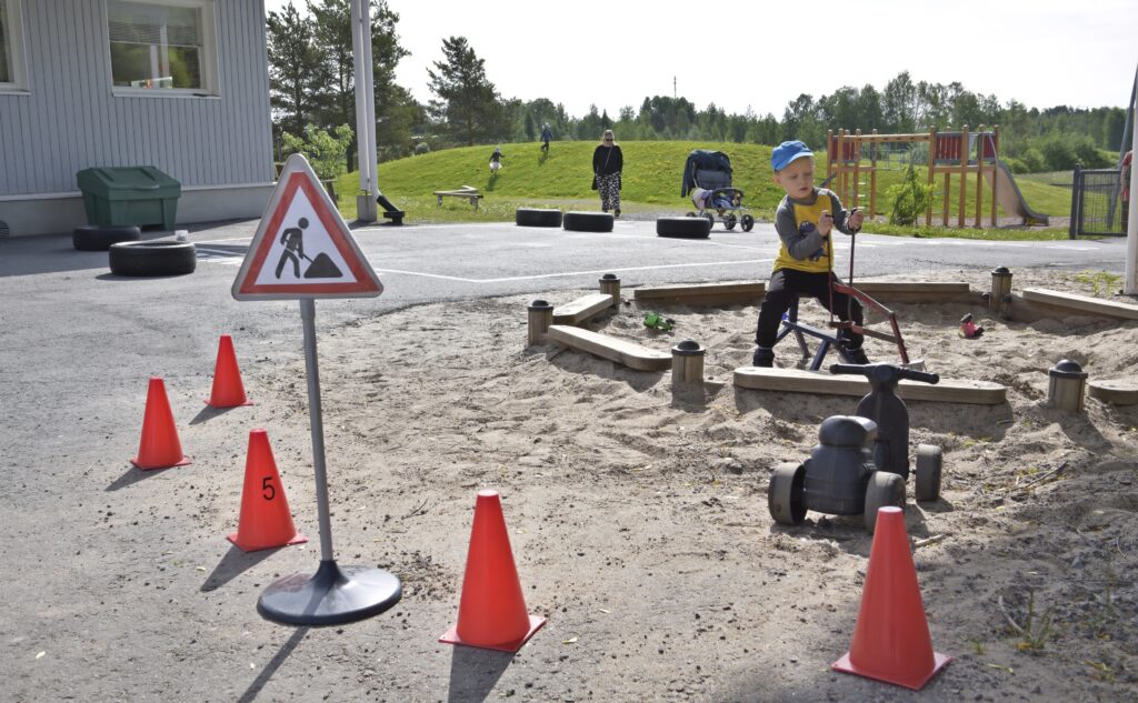 Kuva 7 työmaa alue