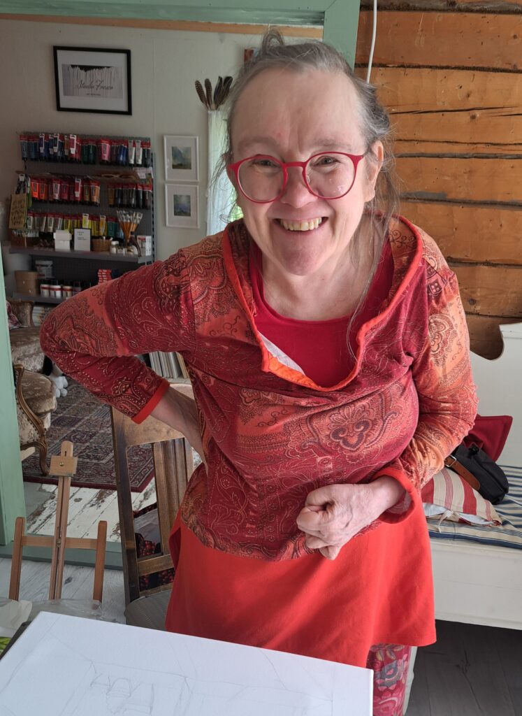 Kuvataideleiri 2025 annoin itselleni kuva 3 anna kaarina koivula (1)