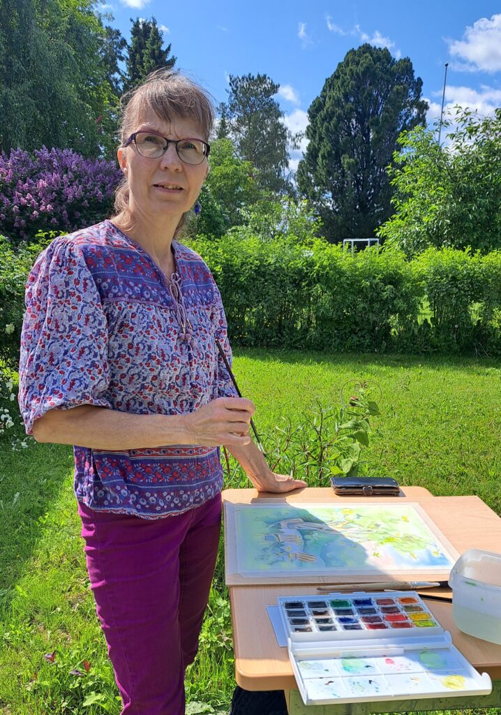 Kuvataideleiri 2025 annoin itselleni kuva 7 jutta saloranta (1)