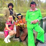  Nostalginen musiikkimatka vie kuulijan suoraan 70-luvulle. Kuva: Tiina Silvonen. 