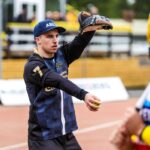 Seeti Surakka lukkaroi Alajärven Ankkureiden lautasella kaudella 2026. Kuva: Antti Haapasalo.