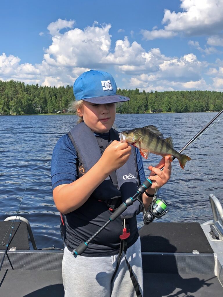 Ahven kalastus Lappajärvi