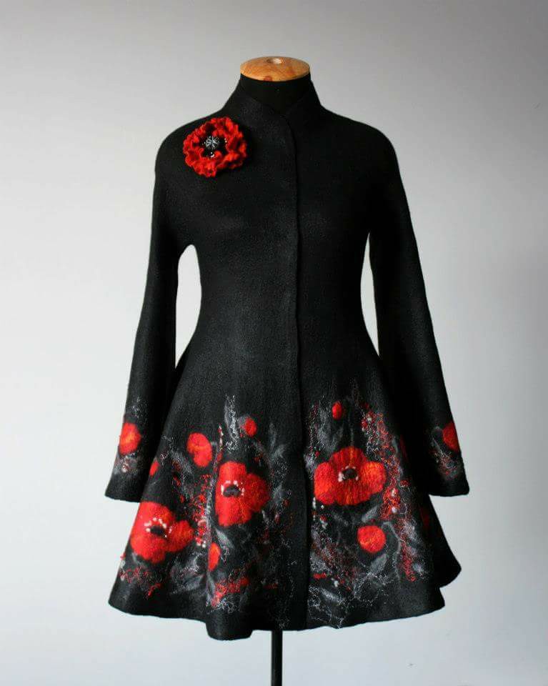 Saumattomat villavaatteet Теtyana ohritska