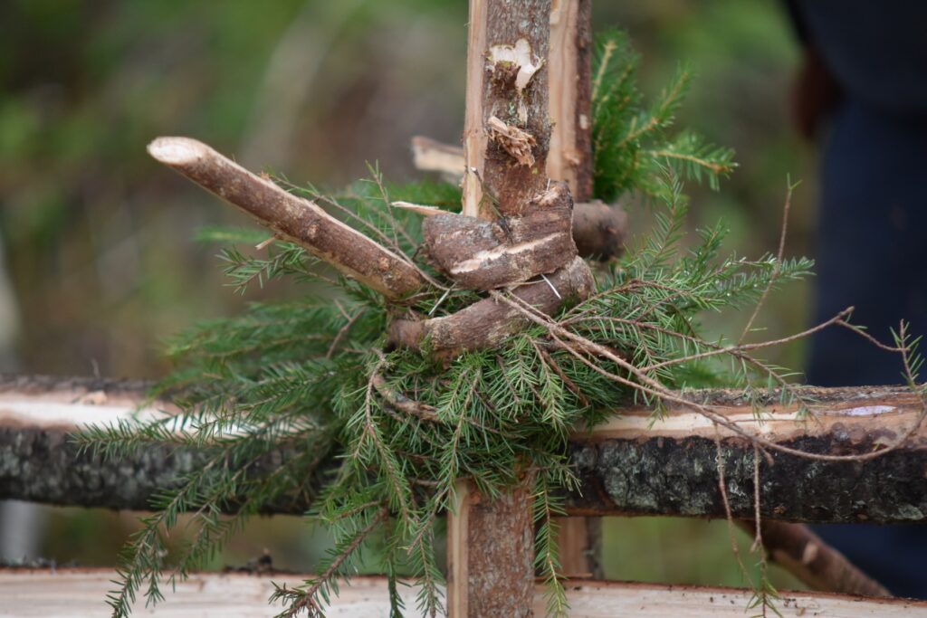 Aidan tekoa perinteiseen tyyliin.