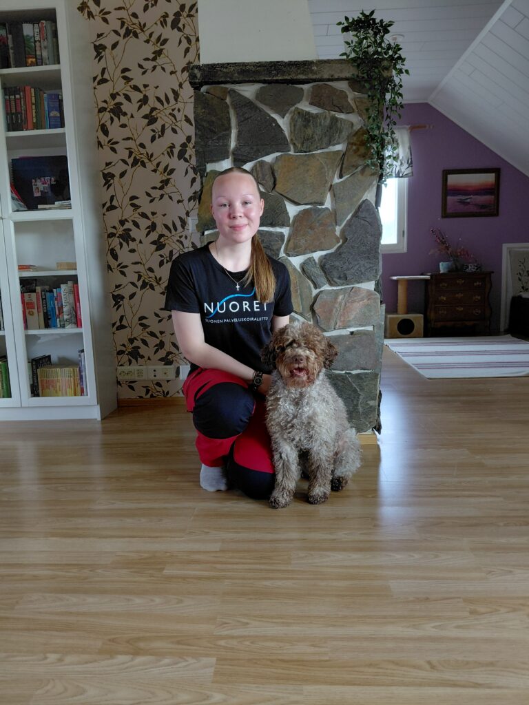 Saana Polttokallio ja Mymmeli ovat tiivis pari niin treeneissä kuin kisoissakin.