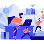 Leadership concept vector illustration.