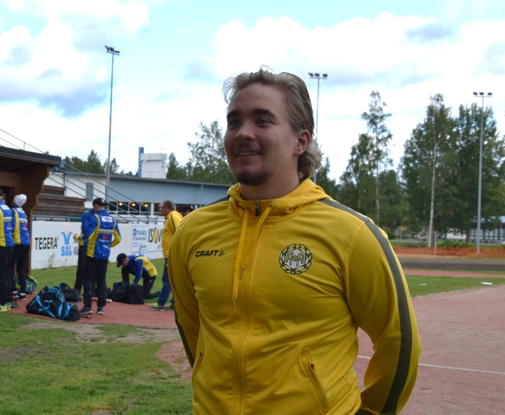 Santeri Särkinen toimii kaudella 2026 Koskenkorvan Urheilijoiden pelinjohtajana. Arkistokuva: Suvi Hosionaho.