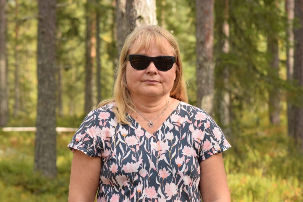 Marjo Vistiahon mukaan Luoma-aholla on hyvin aktiviteetteja liikkujille.