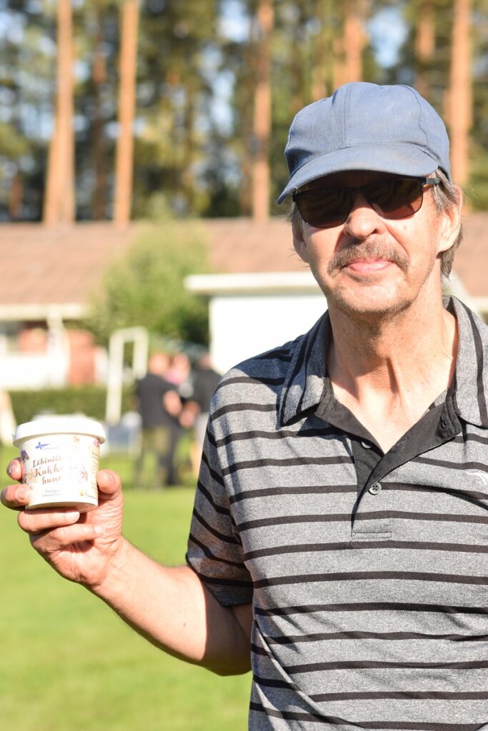 Yrjö Männistö teki löytöjä Sadonkorjuumarkkinoilla.