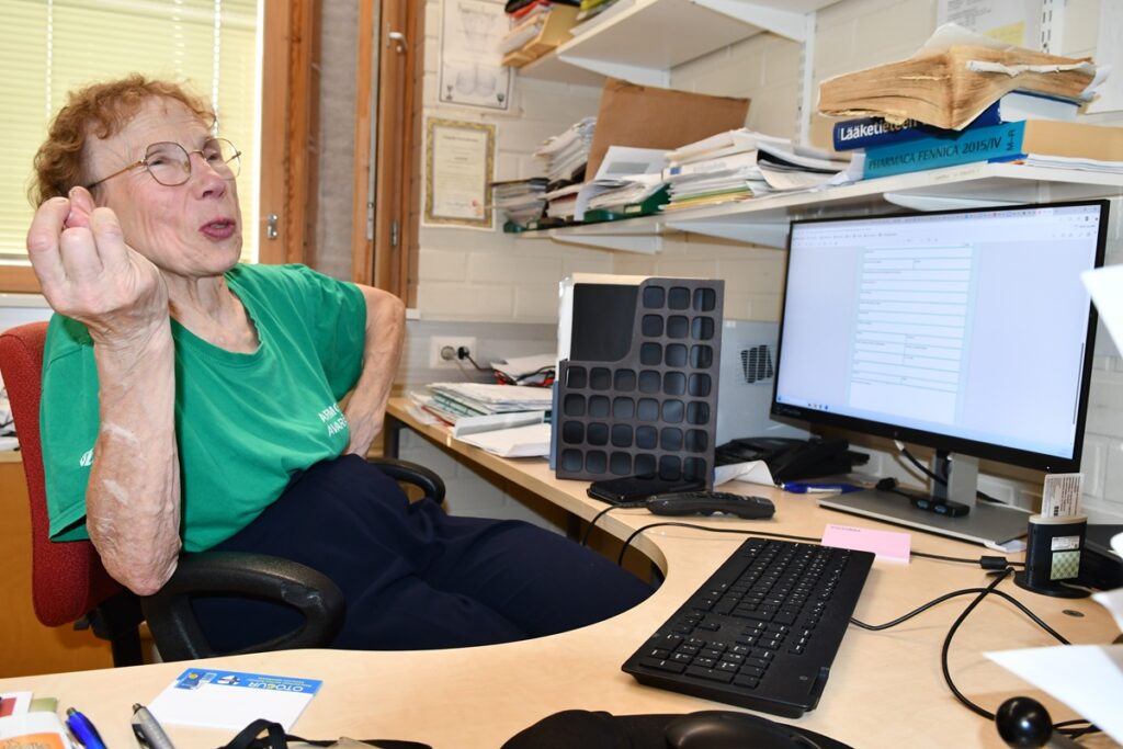 lääkäri Leena Uusitalo