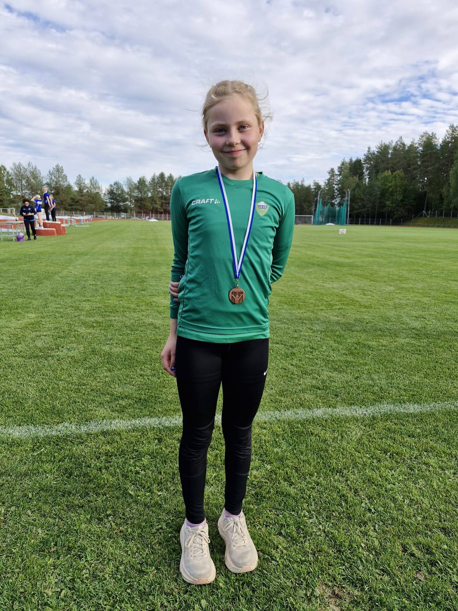 Hilma Kansanaho kamppaili pronssia supersisuotteluissa.