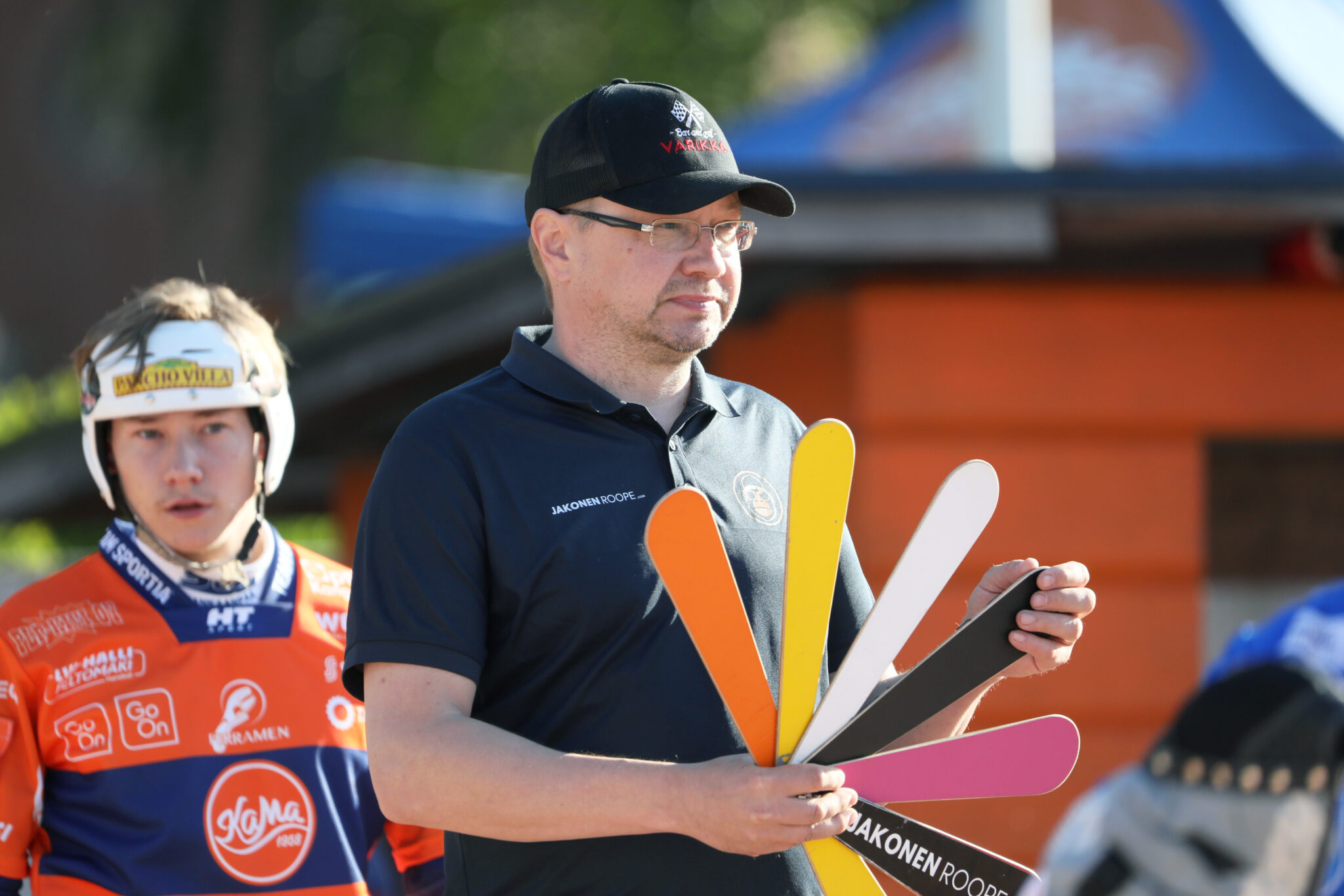 Kaudella 2025 Mikko Vainionpää toimi Kankaanpään Mailan Ykköspesisjoukkueen pelinjohtajana. Kuva: Kankaanpään Maila.