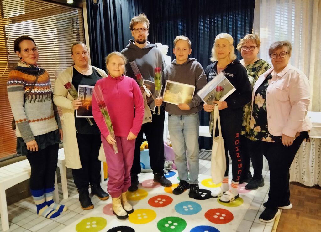 Kuvakilpailun ryhmäkuva