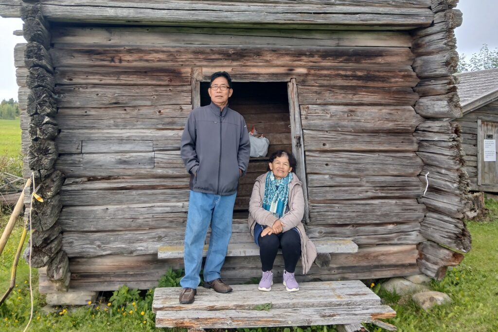 Väinöntalon museon rakennukset ja sisustus kiinnostivat vieraita. 