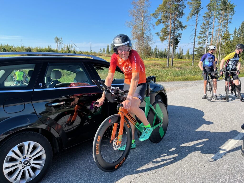 Jyrki Pakkala polki reittiennätyksen ajalla 1:19:17.