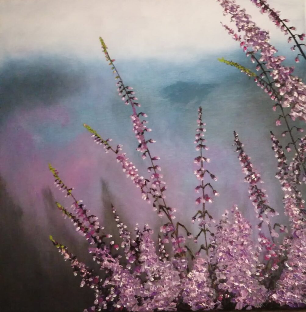 Elena Laukkolan taidenäyttely MIELENI MAISEMAT on esillä Villa Väinölässä 4. marraskuuta – 12. joulukuuta 2025.