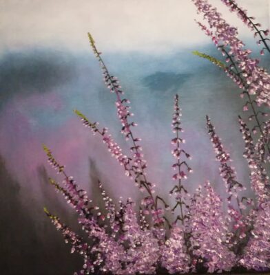 Elena Laukkolan taidenäyttely MIELENI MAISEMAT on esillä Villa Väinölässä 4. marraskuuta – 12. joulukuuta 2025.