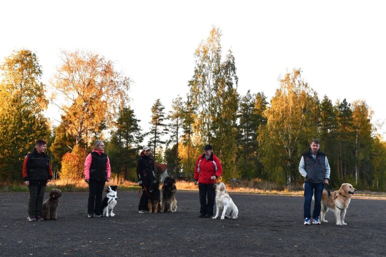 Hietojalla juhlistettiin entistä parempia koiraharrastustiloja