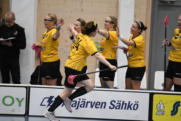 Kapteeni Sari Hallapuro näkee kauden kokoonpanossa vahvaa potentiaalia. Hallapuro onnistui maalinteossa kahdesti.