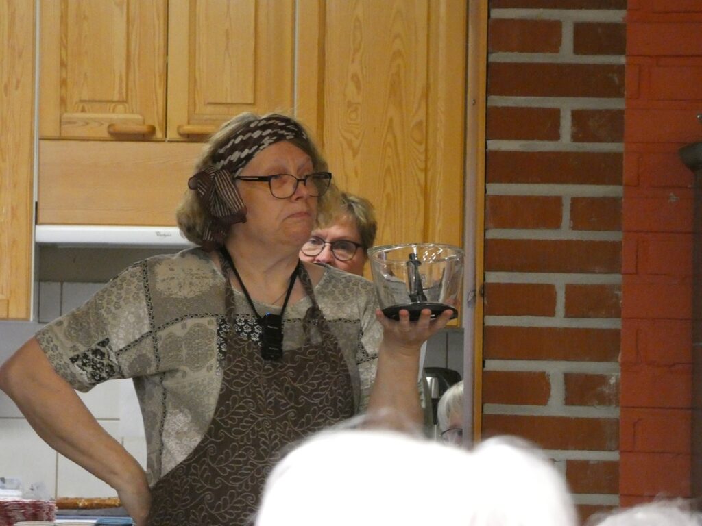 Kaisa Voitto paljasti, kuinka smoothie valmistetaan. 