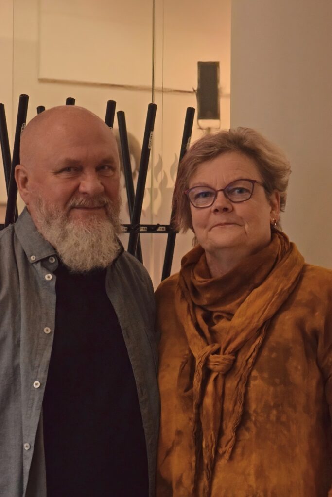 Pekka ja Anja Henell olivat Loiskeissa ensimmäistä kertaa.