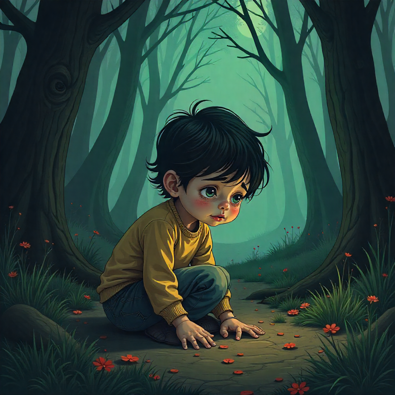 Järviseutulaisessa uskomusperinteessä ihtiriekot ovat pienten lasten sieluja, joilla on asiaa eläville. Kuvituskuva: Freepik.