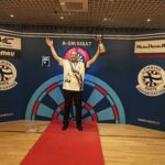 Suomen mestarin on helppo hymyillä. Kuva: Matti Airaksinen.