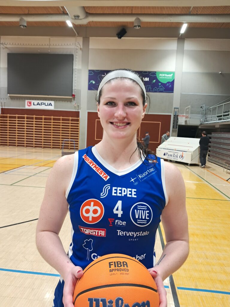 Vedon Sara Puckett upotti 32 pistettä lauantain ottelussa