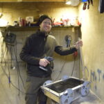 ”Niin kiire ei saa olla, etteikö olisi aikaa juoda kahvit” – Lappajärven Vuoden yrittäjä 2025, nuohooja Aapo Viinamäki Uittorobotin rakentaminen.