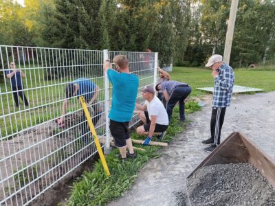 Aidan asennus on tarkkaa työtä.