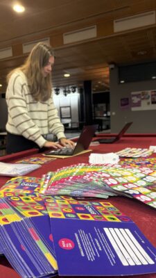 Hankekoordinaattori anna elisa pukkinen laskee move kampanjan tuloksia