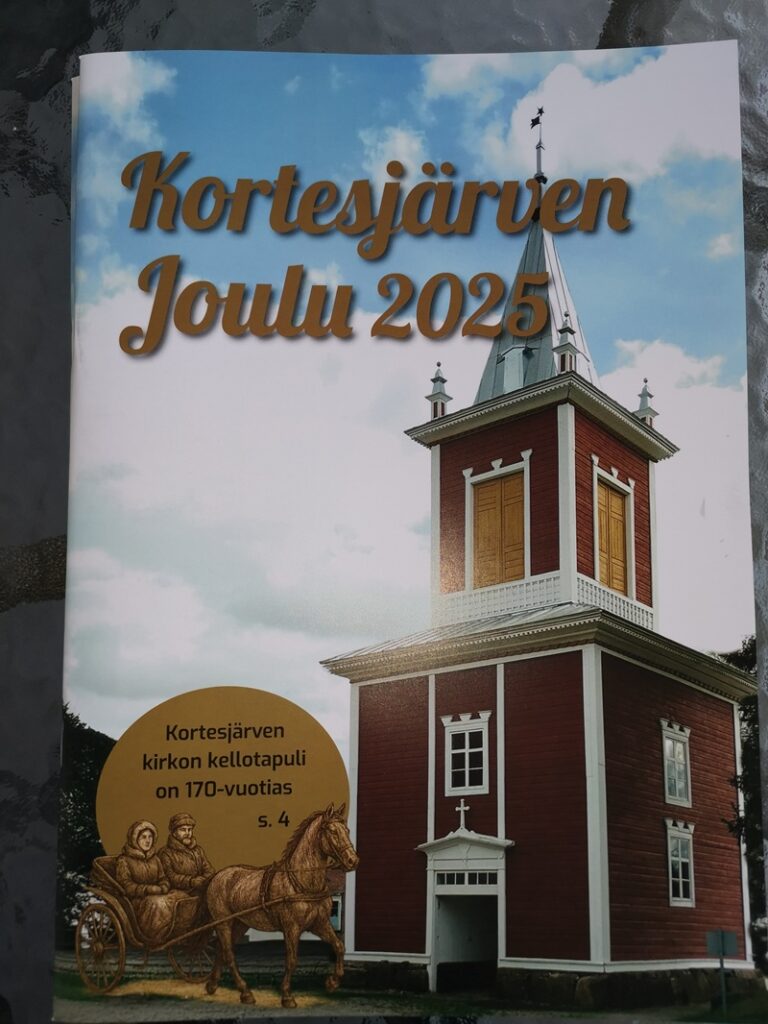 Kortesjärven joulu 2025 on ilmestynyt.