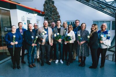 Piirihallituksen kuvassa Kati Haapaniemi (vas.) Juha Kallio, Lasse Rajala, Timo Laitila, Ali Abdalla, Jukka Pekka Finnilä, Jesse Luhtala, Lea Puotinen, Sari Saarikoski, Juha Dahlbo, Helinä Marjamaa, Julia Lehtinen ja Kyllikki Anttila.